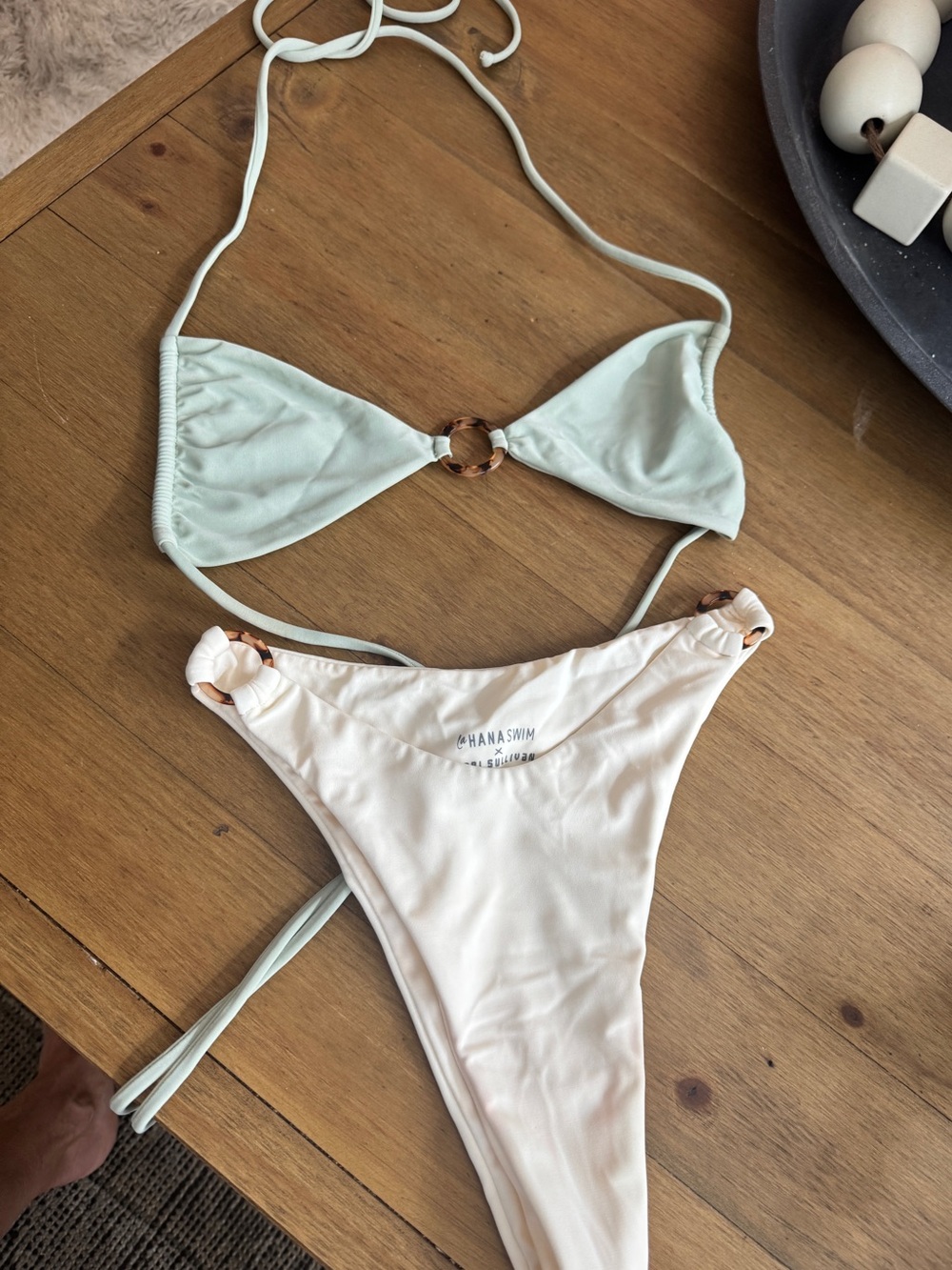 LaHANA SWIM Bikini set - S 💚🤍